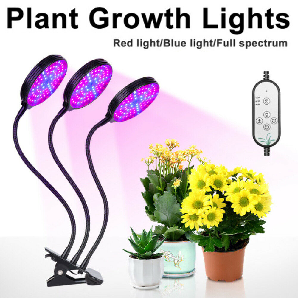 1/2/3 Head USB LED Grow Light UV Growing Lamp Indoor