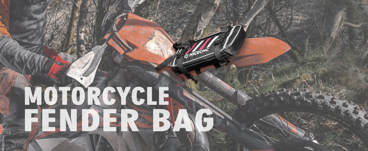 Motorcycle Handlebar Bag - Waterproof Front Fork Pouch